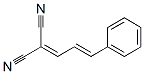Structure of CINNAMALMALONONITRILE
