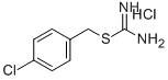 Structure of S-(4-CHLOROBENZYL)ISOTHIOURONIUM CHLORIDE