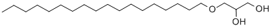 Structure of Batyl alcohol