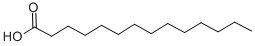 Structure of Myristic acid
