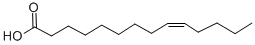 Structure of MYRISTOLEIC ACID