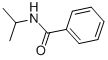 Structure of Benzamide, N-(1-methylethyl)-