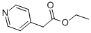 Structure of ETHYL 4-PYRIDYLACETATE