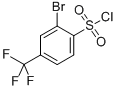 2-溴-4-三氟甲基硫酰氯结构式