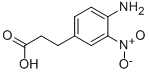 Structure of 3-(3-NITRO-4-AMINO-PHENYL)-PROPIONIC ACID