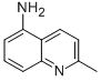 Structure of 5-Aminoquinaldine