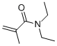 N,N-DIETHYLMETHACRYLAMIDE结构式