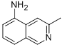 Structure of 3-METHYLISOQUINOLIN-5-AMINE