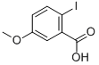 Structure of 2-IODO-5-METHOXYBENZOIC ACID