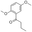 Structure of 2-5-dimethoxybutyrophenone