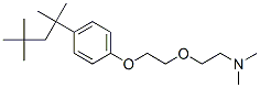 Structure of N,N-Dimethyl-2-[2-[p-(1,1,3,3-tetramethylbutyl)phenoxy]ethoxy]ethylamine
