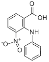 Structure of 2-PHENYLAMINO-3-NITROBENZOIC ACID