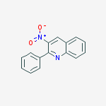 3-nitro-2-phenylquinoline结构式