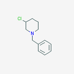 Piperidine, 3-chloro-1-(phenylmethyl)-结构式