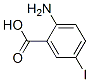 Structure of 2-AMINO-5-IODO-BENZOIC ACID