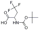 Structure of 2-(tert-butoxycarbonylaMino)-4,4,4-trifluorobutanoic acid