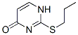 Structure of 2-(Propylthio)-4(1H)-pyrimidinone