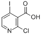 Structure of 2-CHLORO-4-IODO-NICOTINIC ACID