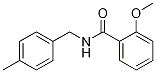 Structure of 2-methoxy-N-(4-methylbenzyl)benzamide