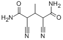 Structure of 2,4-DICYANO-3-METHYLGLUTARAMIDE