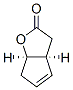 Structure of (+)-CIS-2-OXABICYCLO[3.3.0]OCT-6-EN-3-ONE