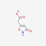 Structure of (3-oxo-2,3-dihydro-1,2-oxazol-5-yl)acetic Acid