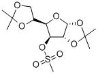 Structure of 1,2:5,6-Di-O-isopropylidene-3-O-(methylsulfonyl)-alpha-D-glucofuranose