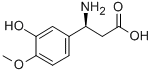 Structure of (S)-3-(3-HYDROXY-4-METHOXYPHENYL)-BETA-ALANINE
