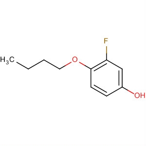 Structure of Phenol, 4-butoxy-3-fluoro-