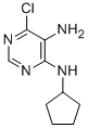 Structure of 6-chloro-N4-cyclopentylpyrimidine-4,5-diamine