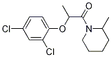 Structure of 2-(2,4-Dichlorophenoxy)-1-(2-Methyl-1-piperidyl)-1-propanone