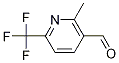 Structure of 2-Methyl-6-(trifluoromethyl)nicotinaldehyde, 97%