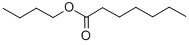 Structure of BUTYL HEPTANOATE