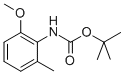 Structure of BOC-2-METHOXY-6-METHYLANILINE