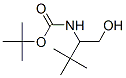 Structure of Carbamic acid, [1-(hydroxymethyl)-2,2-dimethylpropyl]-, 1,1-dimethylethyl ester