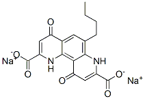 Structure of 6-Butyl-1,4,7,10-tetrahydro-4,10-dioxo-1,7-phenanthroline-2,8-dicarboxylic acid disodium salt