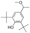 Structure of 4-(1-methoxyethyl)-2,6-ditert-butyl-phenol