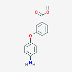 3-(4-Aminophenoxy)benzoic acid结构式