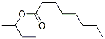 Structure of butan-2-yl octanoate