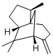 Chemical structure of (+)-BETA-CEDRENE