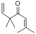 Structure of 3,3,6-TRIMETHYL-1,5-HEPTADIEN-4-ONE