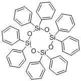 Structure of Octaphenylcyclotetrasiloxane