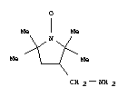 Structure of 3-(AMINOMETHYL)-PROXYL