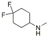Structure of CYCLOHEXANAMINE,4,4-DIFLUORO-N-METHYL-