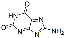 8-aminoxanthine结构式