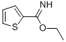Structure of 2-THIOPHENECARBOXIMIDIC ACID ETHYL ESTER