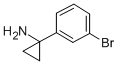Structure of 1-(3-BROMOPHENYL)CYCLOPROPANAMINE