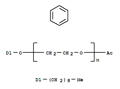 Structure of NONYLPHENYL-POLYETHYLENEGLYCOL ACETATE