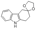 5-OXO-TETRAHYDROCARBAZOLE ETHYLENE KETAL结构式