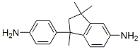 Structure of 1-(4-aminophenyl)-2,3-dihydro-1,3,3-trimethyl-1H-inden-5-amine